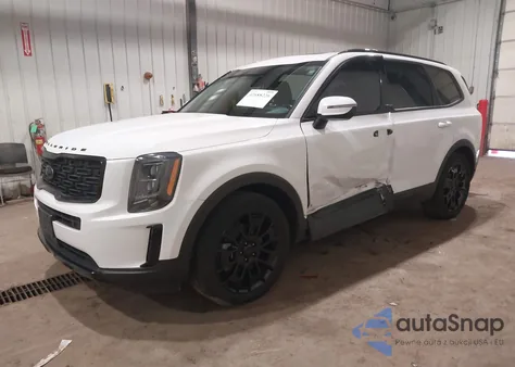 2021 Kia Telluride Ex z USA, uszkodzony, nr VIN 5XYP3DHC9MG134789